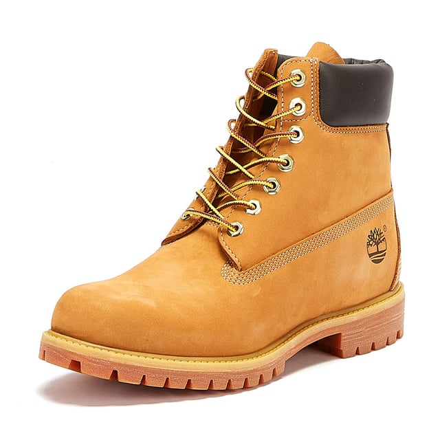 Nubuck leather timberland top