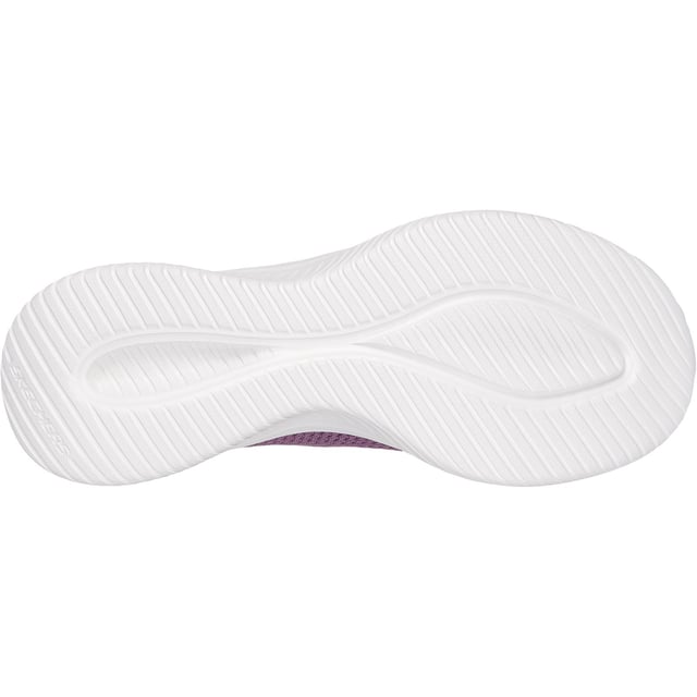 Ultra Flex 3.0 Easy Win Trainers Step into effortless comfort with Skechers Hands Free Slip-ins: Ultra Flex 3.0. Designed with an exclusive Heel Pillow. This style features a Stretch Fit engineered knit upper, plus a cushioned Skechers Air-Cooled Memory Foam insole.
