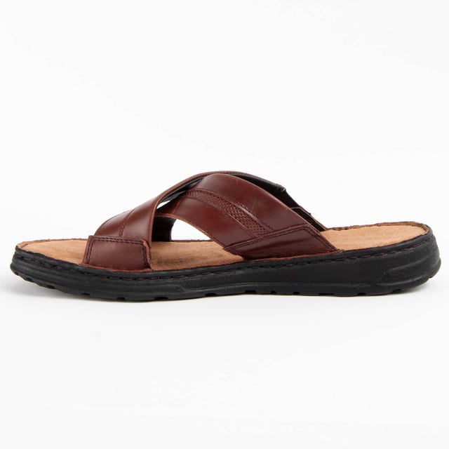 Garantía Purapiel, 10 años de garantía. Sandalia casual para hombre. Hecha en piel natural. Calce cómodo. Fabricado por otras marcas para nuestra marca.