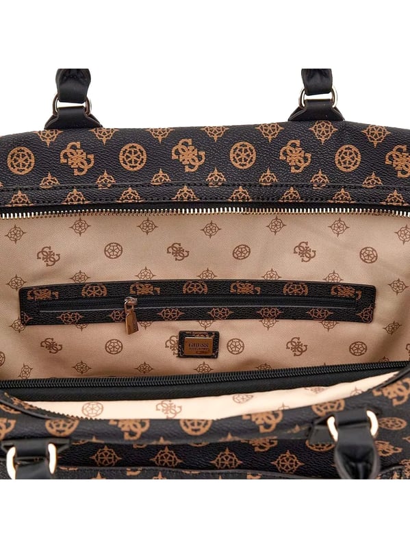 Reisetasche Guess Wilder Weekender Herren Braun Polyurethan. Authentisches Gepäck von der Marke Guess - Streetwear/Sportswear-Design von Guess - Guess für Herren, modisch und perfekt für den Alltag - Reisetasche Guess in Braun, die sich perfekt mit dem Rest Ihrer Garderobe kombinieren lässt - bequemer Polyurethan-Material - klassisch - Wilder Weekender -