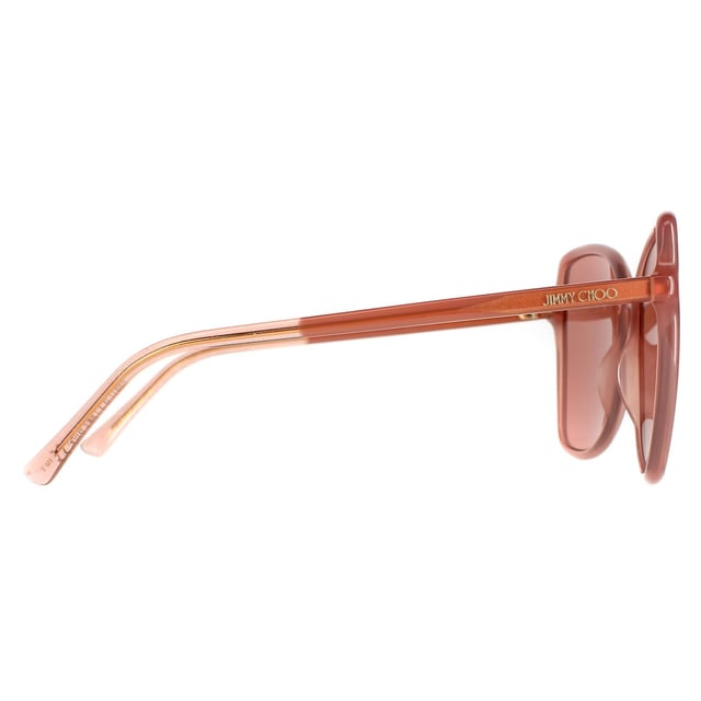 Jimmy Choo Butterfly Womens Nude  Burgundy FEDE/S  Jimmy Choo are a butterfly shape crafted from lightweight acetate. The super slim temples feature the Jimmy Choo to ensure brand authenticity.