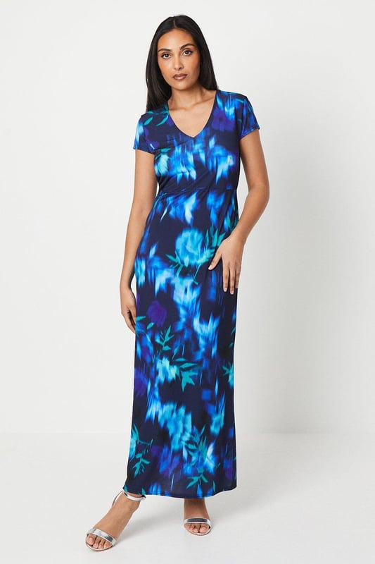 chinese dress ladies I.H.F Studio V-Neck Sleeveless Maxi Dress in Black