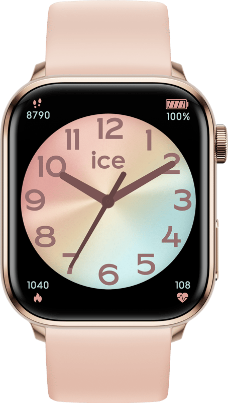 This Ice Watch Ice Smart 2.0 - Rose Gold - Nude Digital Watch for Unisex is the perfect timepiece to wear or to gift. It's Rose Gold  Rectangular case combined with the comfortable Beige Silicone watch band will ensure you enjoy this stunning timepiece without any compromise. Operated by a high quality Quartz movement and water resistant to 5 bars, your watch will keep ticking. Discover the ICE smart two: a connected watch that capitalises on current trends and the DNA of Ice-Watch. An exceptional amoled screen, varied and colourful face watches, in line with the brand’s prowess, as well as a multitude of features to accompany you in your daily life. High quality 21 cm length and 22 mm width Beige Silicone strap with a Buckle Case measurement: 38 X 42 mm,case thickness: 12 mm, case colour: Rose Gold and dial colour: Black