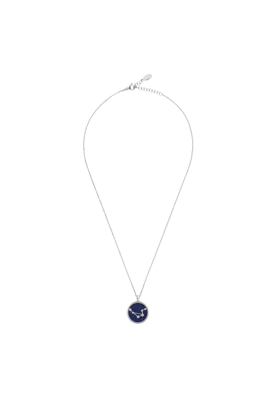 Are you looking for the perfect way to show off your star sign? Look no further than the Zodiac Lapis Lazuli Gemstone Star Constellation Pendant Necklace! Made of beautiful lapis lazuli and 925 sterling silver, this necklace is guaranteed to turn heads. The beauty of lapis, as wondrous as the night sky, provides the perfect backdrop for a sparkling star constellation pendant. The back of the pendant features cut-out stars with lapis lazuli showcasing through and an engraving of your own star sign name!Libras, born between September 23 and October 22, are known for their balanced approach to life. They strive for harmony and justice in all aspects of their lives and rarely take sides during a conflict. Libras possess an innate ability to see both sides of any situation before making a decision or taking action. This logical yet compassionate way of thinking makes them natural mediators and problem-solvers.From day to night, this stylish statement piece will add a touch of glamour and elegance to any look. As if that weren’t enough, this amazing necklace comes with a 40cm plus 5cm adjuster chain, wear it long or short and stay in style and weighs a lightweight 5.3 grams. So don’t wait – get yours today and show off your zodiac pride in style!