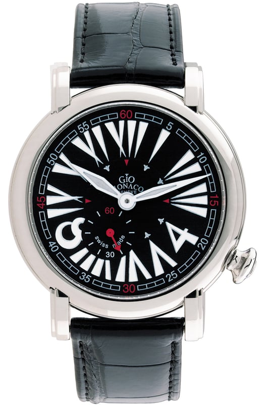 Gio Monaco: Reloj negro DaFnE para mujer