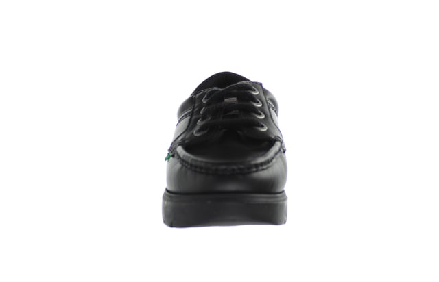Kickers Lennon Lo Classic moccasin with boat shoe styling. Made from quality leather uppers ensure all-day comfort. Chunky rubber soles for hardwearing and standout style. Kickers is always a cool choice.
Leather upper
Lace-up closure
Flatform Heel
Low-top