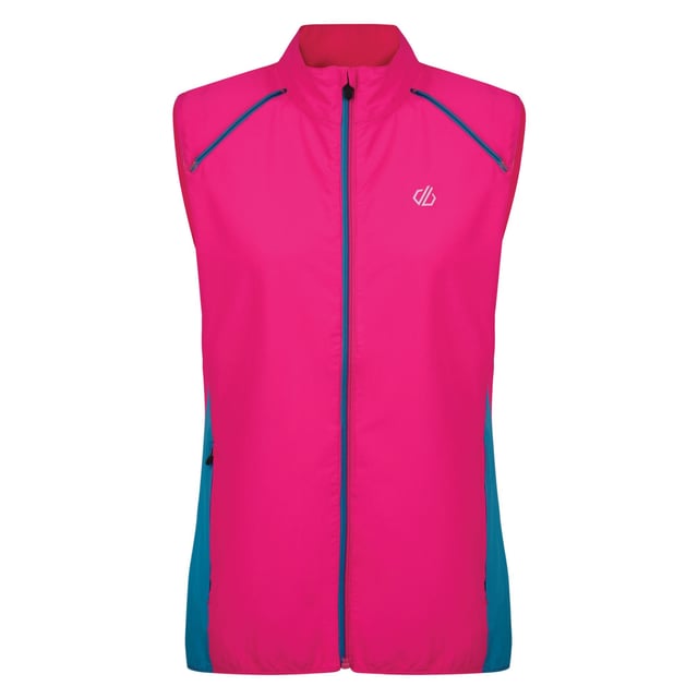 100% ilus windshell lightweight polyester fabric. Water repellent finish. 2-in-1 design. Detachable sleeves with zips to the front and magnets to the rear. Articulated sleeve design. Mesh ventilated back panel. Integral thumb loops. Elasticated cuffs. 1 x zipped security pocket. Scooped elasticated hem. Reflective detail for enhanced visibility.