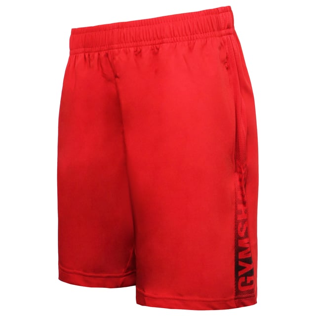 Los pantalones cortos de logotipo de Gymshark cuentan con un ajuste clásico y relajado, proporcionando comodidad y libertad de movimiento durante sus entrenamientos o actividades diarias. Están hechos de telas de alta calidad que ofrece una sensación suave y liviana, lo que garantiza una comodidad y durabilidad óptimas.

En un tono vibrante de rojo, estos pantalones cortos son una declaración audaz. El sorprendente color agrega un toque de energía y confianza a su atuendo de entrenamiento, ayudándole a destacar entre la multitud.

Estados con el logotipo de Gymshark, estos pantalones cortos muestran su dedicación a la condición física y su agradecimiento por la ropa deportiva de calidad. El logotipo, que se muestra prominentemente, agrega un toque de autenticidad y un toque deportivo al diseño general.

El logotipo de Gymshark Men's Red Shorts está diseñado para ser versátiles. Se pueden usar durante entrenamientos intensos, sesiones de entrenamiento o simplemente como desgaste de athleisure casual. Combínalos con tu top de gimnasia favorita o con una camiseta informal para un aspecto completo y elegante.

La cintura elástica con un cordón ajustable garantiza un ajuste seguro y personalizado. Los pantalones cortos también cuentan con bolsillos laterales prácticos, que proporcionan un almacenamiento conveniente para pequeños elementos esenciales mientras viajan.

Experimente la combinación perfecta de estilo y comodidad con el logotipo de Gymshark, pantalones cortos rojos para hombres. Ya sea que esté llegando al gimnasio, vaya a correr o simplemente abrazando un estilo de vida activo, estos pantalones cortos ofrecen la combinación ideal de funcionalidad y moda. Eleve su atuendo de entrenamiento y muestre su compromiso con la condición física con esta pieza más destacada de Gymshark.
