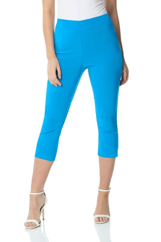 Roman cropped hot sale stretch trousers