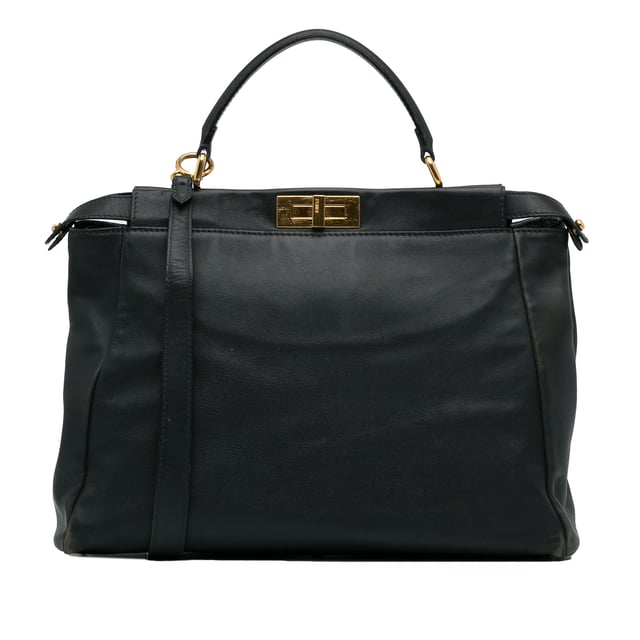 Fendi peekaboo top patent leather