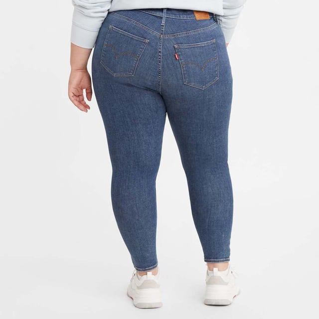 Bubbleroom PUSH UP JEANS - Jeans Skinny Fit - light-blue denim/lichtblauw denim