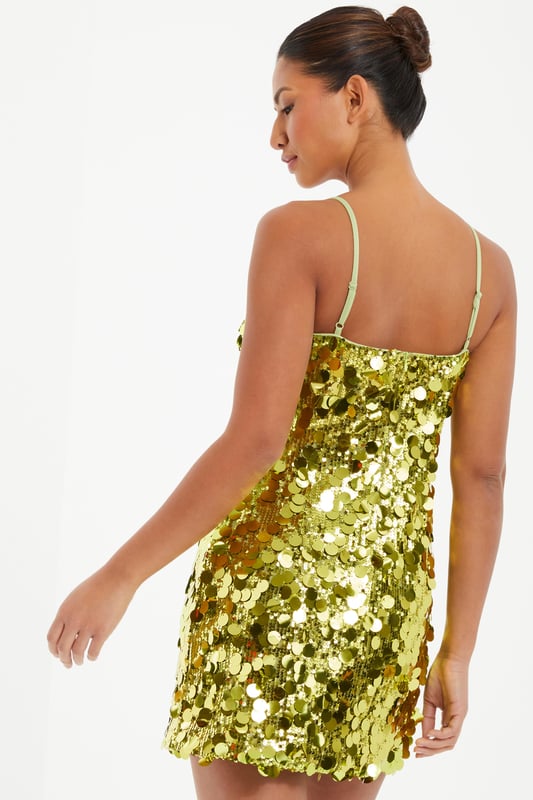 Lime green deals cami dress