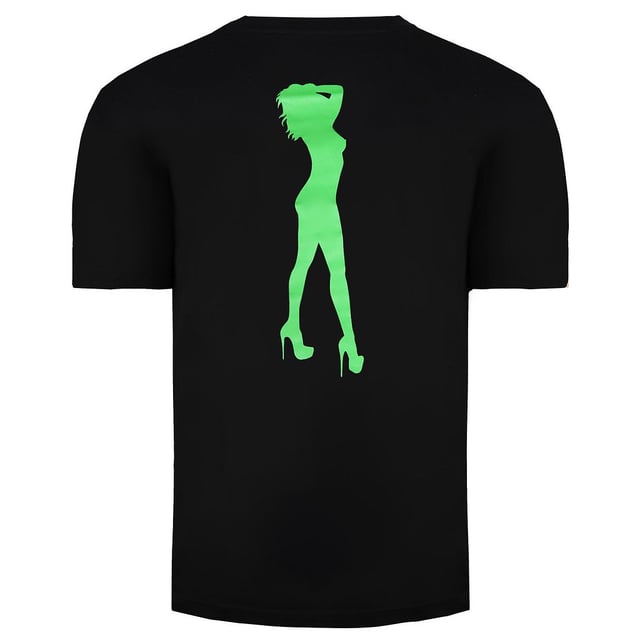 Supra x Heidi Klum Cochs Korte Mouw Crew Neck Zwart Heren T-shirt 101901 008