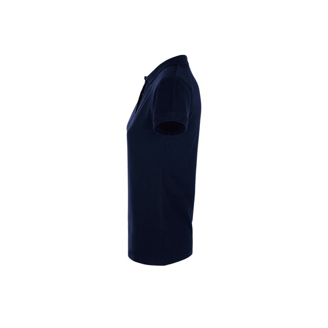 Fitted cut with side seams. Taped neck. Rib knit collar. Three button placket with pearlised self colour buttons. Cuffed sleeves. Twin needle hem. Fabric weight: 180 gsm. Materials: 100% ringspun combed cotton. Other colour materials: Grey Marl: 85% cotton, 15% viscose. Ash: 98% cotton, 2% viscose. Charcoal Marl: 60% cotton, 40% polyester. Heather oxblood and heather denim: 57% cotton, 38% polyester, 5% elastane. Ladies size: S(8/10), M(10/12), L(12/14), XL(14/16), XXL(16/18).