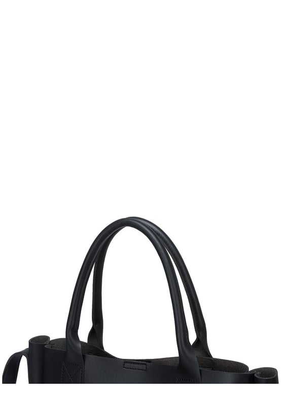 Be anything but basic with this classic wardrobe staple. The Megan XL Tote is the perfect accessory for making a statement and is highly functional too. Inside is a spacious compartment, big enough to carry the days essentials. You can also find a pouch which can be removed, ideal for storing items you want to keep extra secure, or use it as a mobile makeup bag! You have a choice of styling with the tote grab handles and the adjustable shoulder strap, so you can change your look depending on your chosen style! Features: , Lightly textured PU exterior, Claudia Canova debossed logo, Magnetic clasp fastening, Two exterior slip pockets, 2 x tote grab handles, Adjustable shoulder strap, Interior pouch which can be removed using the snap button clasps, Pouch measurement: W 304 x H 203 x D 63 mm, Zip top fastening on interior pouch Style Ref: 84607 BLACK