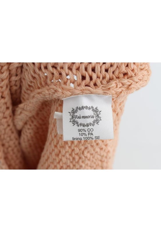 Gorgeous brand new with tags
  Sleeveless vest sweater
  Pink color
  Logo details
  Made in Italy
  Material: 90% Cotton 10% Polyamide