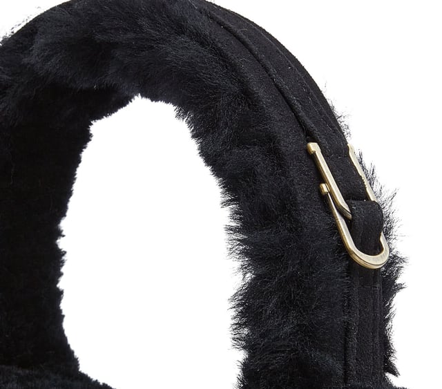 Dames Winter Superzachte Fluffy Zwarte Oorwarmers Warme en Gezellige Oorwarmers Dames Winter Superzachte Fluffy Zwarte Oorwarmers Warme en Gezellige Oorwarmers
