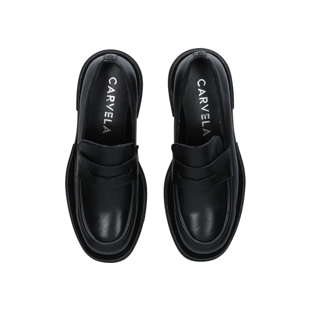 carvela leather tassel loafer
