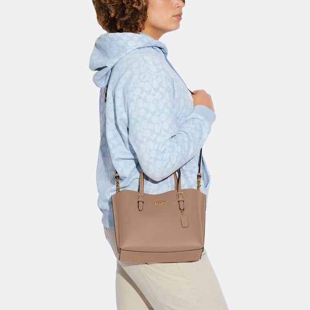 Bennington leather shopper shop