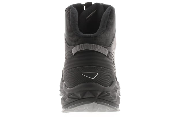 Hi-Tec Mens Walking Boots Fuse Trek Mid Waterproof Lace Up Black. Pu Upper. Textile Lining. Rubber Sole. Footwear Boots.