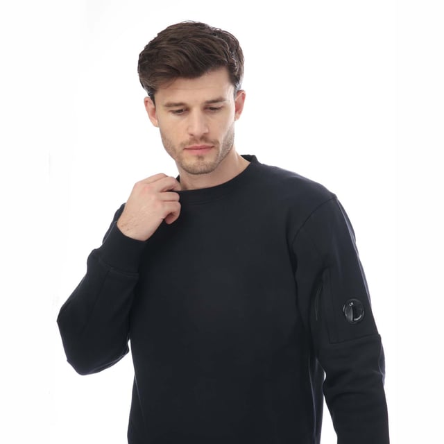 【送料&関税込】C.P. Company Fleece Long-sleeved Sweatshirt 楽天市場】ブルー 青（ブランドC.P. COMPANY）（パーカー