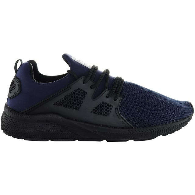 The Henleys Salendine Men's Running Trainers are meticulously crafted to enhance your running experience with a perfect blend of comfort, style, and performance. Here's what sets them apart:

 Streamlined Design:  The Salendine trainers boast a sleek and modern design, ensuring you look sharp both on and off the track.

 Breathable Mesh Upper:  Engineered with a breathable mesh upper, these trainers facilitate airflow to keep your feet cool and comfortable during even the most intense runs.

 Lightweight Construction:  Constructed with lightweight materials, the Salendine trainers provide a feather-light feel, enabling effortless movement and agility with every step.

 Responsive Cushioning:  Featuring responsive cushioning in the midsole, these trainers offer excellent shock absorption and energy return, reducing fatigue and enhancing your overall performance.

 Durable Rubber Outsole:  The durable rubber outsole of the Salendine trainers delivers exceptional traction and grip on various surfaces, ensuring stability and confidence in every stride.