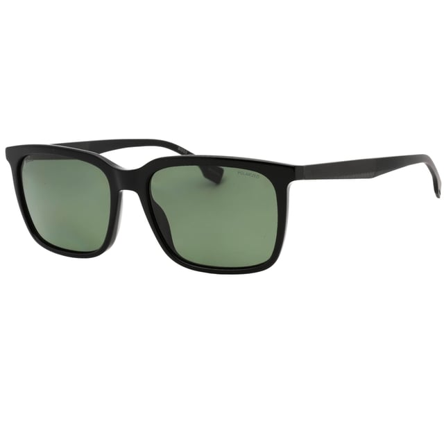 Hugo Boss Black Sunglasses, Lens Width = 57mm, Nose Bridge Width =17mm, Arm Length = 150mm, Sunglasses, Sunglasses Case, Cleaning Cloth and Care Instructions all Included, 100% Protection Against UVA &amp; UVB Sunlight and Conform to British Standard EN 1836:2005, Black Sunglasses