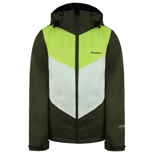 Trespass Long Sleeve Zip Up Green Womens Elevate Jacket FAJKSKF20030 GST CAPER