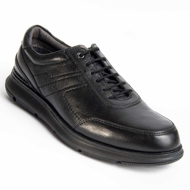 Garantía Purapiel, 10 años de garantía. Zapato de cordones para hombre. Fabricado en cuero 100% natural libre de Cromo VI. Materiales de máxima calidad. Suela de goma antideslizante. Membrana Waterproof. Plantilla acolchada. Fabricado por otras marca para nuestra marca.