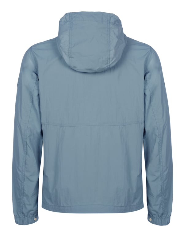 100% Polyamide; Woolrich jacket;  Model: CFWOOU0900MRUT3718 31123;  High quality manufactured;  Hood with drawstring;  Two-way zip;  Elasticated trims at the waist and hem;  Two zipped pockets;  Elastic strap with press stud on the sleeve;  Woolrich logo details