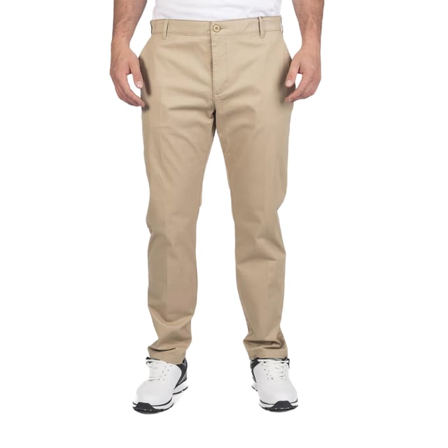 95% Cotton, 5% Elastane. Fabric: 2 Way Stretch. Design: Plain. Fastening: Button, Zip Fly. Fabric Technology: Breathable, Flexible, Lightweight, Stretch. Belt Loops. Pockets: 2 Side Pockets, 2 Back Pockets, Jetted. Waistline: Gripped. Fit: Tapered. Style: Chinos.