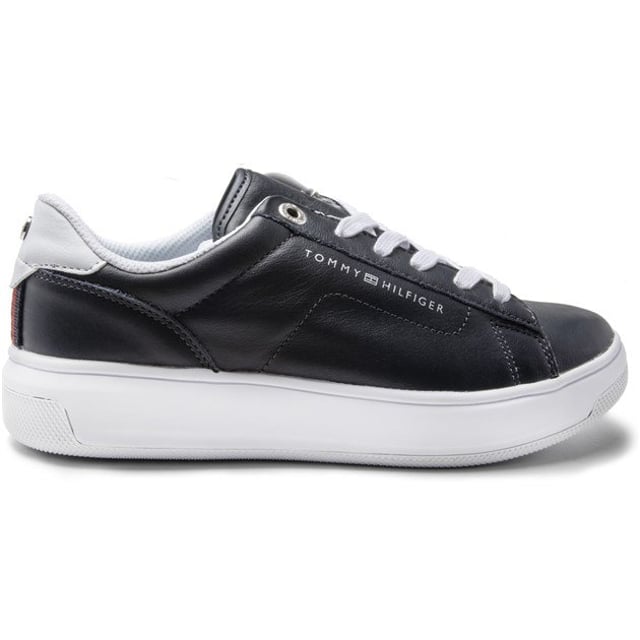 Womens navy clearance tommy hilfiger trainers