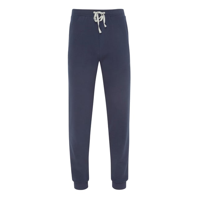 Bequeme lange Freizeithose von der Marke hajo. Angenehm weicher Material-Mix - bügelfrei, atmungsaktiv und hautsympathisch. Einschubtaschen und Kordelzug.