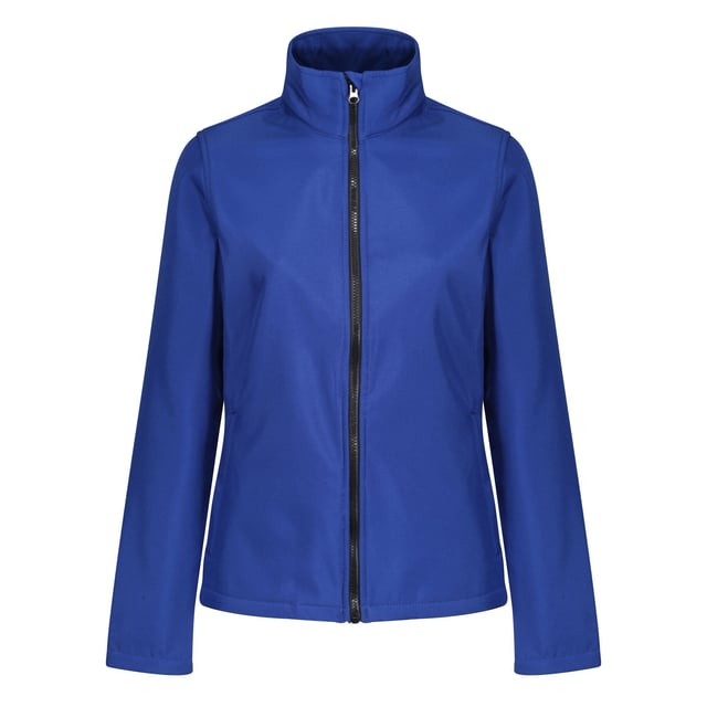Wind resistant membrane. Showerproof. Shaped fit. Collar high contrast full length zip with inner zip guard. Two front pockets. Open cuffs. Drawcord hem. Cut out label. Ideal for screen, transfer and vinyl printing.