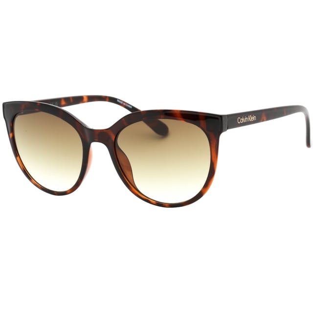Calvin Klein CK22552S 240 Havana Sunglasses. The sunglasses provide 100% protection against UVA and UVB sunlight and meet British Standard EN 1836:2005. Perfect for summer weather, these sunglasses are both stylish and practical..�. Lens Width = 54mm, Nose Bridge Width = 19mm, Arm Length = 145mm, made In china. Sunglasses, Sunglasses Case, Cleaning Cloth and Care Instructions all Included, 100% Protection Against UVA & UVB Sunlight and Conform to British Standard EN 1836:2005. Style Code: CK22552S 240. Brown Sunglasses