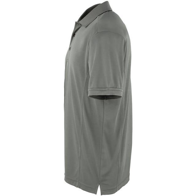 A men´s fit polo t-shirt with panelled detail for a more fitted shape. A stylish knit collar and 3 button placket to the neckline make for a modern piece of workwear which acts as a smart alternative to a shirt. Wicking features that will help draw moisture away from the body under hot conditions. Quick drying and excellent colour retention. Fabric: 100% Polyester pique. Weight: 155gsm. S, M, L, XL, 2XL, 3XL (35”, 37”, 41”, 44”, 47”, 52”).