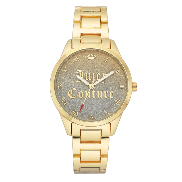 Gender: Women
Main color: Gold
Clockwork: Quartz: Battery
Display format: Analog
Water resistance: 0 ATM
Closure: Folding Clasp
Functions: No Extra Function
Case color: Gold
Case material: Metal
Case width: 34
Case length: 34
Facing: None
Wristband color: Gold
Wristband material: Metal
Strap connecting width: 8
Wrist circumference (max.): 20.5
Shipment includes: Watch box
Style: Fashion
Case height: 8
Glass: Mineral Glass
Display color: Grey
Power reserve: No automatic
bezel: none
Watches Extra: None