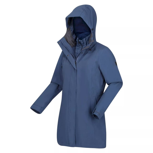 Materiaal: Polyamide, Polyester. Stof: Dons-Touch, Stretch. Ontwerp: 2 in 1, Badge. Stoftechnologie: Ademend, DWR Finish, Isotex 10000, Lichtgewicht, Warmloft, Waterdicht, Winddicht. Uitneembare binnenjas, getapete naden. Manchet: Verstelbaar. Halslijn: Kapitein. Mouwtype: Met lange mouwen. Eigenschappen van de kap: Verstelbaar, Grown On Hood. Zakken: 2 Onderzakken, 1 Veiligheidszak, Rits. Bevestiging: Tweewegrits. 10000g/m²/24hrs. Zoom: verstelbaar, zoom met schokkoord. Denier: 20D. Duurzaamheid: Gemaakt van gerecycled materiaal.