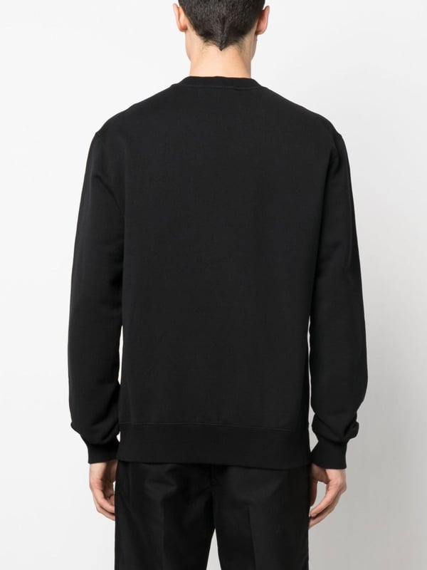 Reflecting a minimal take on branding, Lanvin's sweatshirt is designed from soft cotton and detailed with a tonal logo embroidery across the chest.