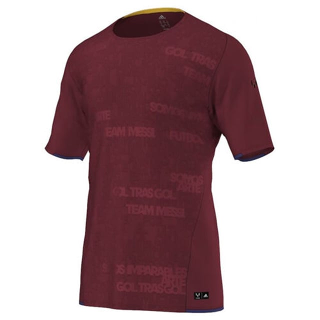 Estilo clásico con un aspecto moderno. Camiseta Adidas F50 Messi TRG TE M69761 trae un toque de sofisticación a su estilo atemporal, gracias a su corte, entre otras cosas. Durable, fácil de ajustar y bellamente cortado, Adidas F50 Messi TRG TE es una camiseta casi perfecta. Suave y cómodo, será perfecto como camiseta para Universal durante todo el año. La tecnología Aplicada Climalite garantiza una sensación de comodidad y frescura. Excelente mano de obra es sinónimo de la durabilidad para la cual se conoce la marca Adidas.