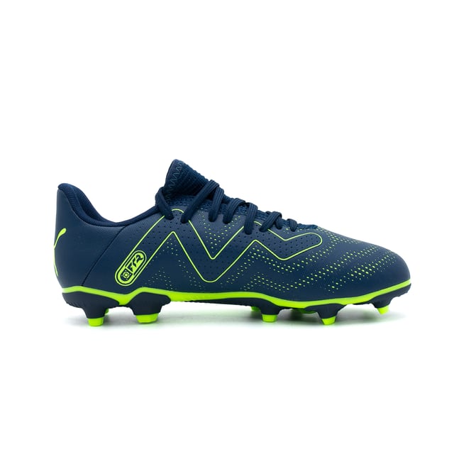 Farbe: Blau, Grün Obermaterial: Synthetisches Material Innen: Stoff Sohle: Synthetik, mit Stollen Verschluss: Schnürsenkel Passform: Normal Verwendung: Fußball
