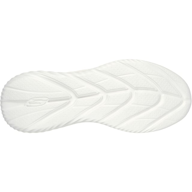 Blijf actief in flexibel en lichtgewicht comfort met de Skechers Bounder 2.0 Emerged. Deze sportieve stijl heeft een slip-on bovenwerk van mesh en synthetisch materiaal met een dempende Skechers Air-Cooled Memory Foam binnenzool.