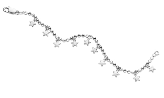 This dazzling Bracelet for Women from Orphelia  is the perfect gift to spoil yourself or a loved one. The Bracelet is made out of 925 Sterling Silver, colored Silver at Length: 18 cm weighing in at 7.46 grams with a Width of  cm at its widest point. The Orphelia Women's 925 Sterling Silver Bracelet - Silver ZA-1976 is delivered in a stunning gift box and carries a two year warranty.