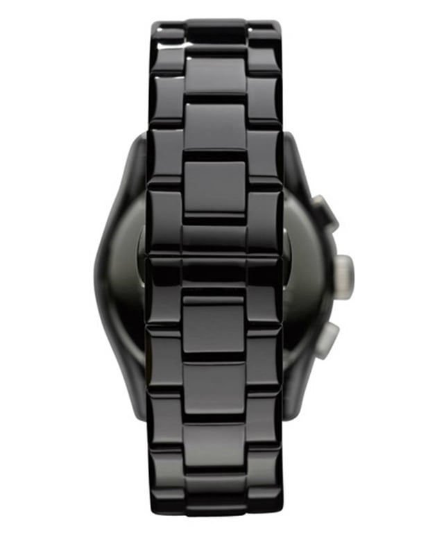 Emporio armani men's shop ceramic watch