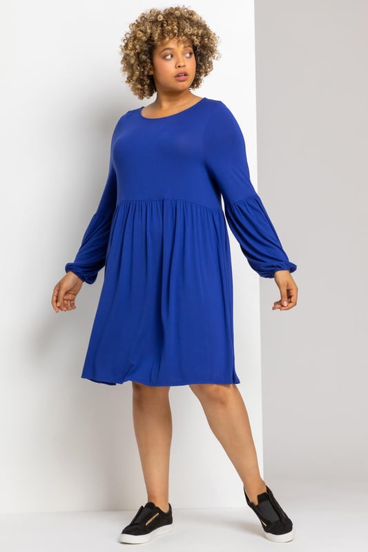 Royal blue store tunic dress