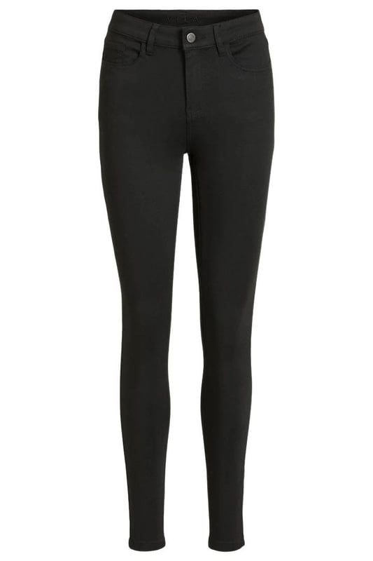 From this trending brand VILA, these jeans are the perfect pair of skinny jeans.  With just the right amount of stretch made from a cotton blend fabric for breathability and comfort.  Finished with classic 4 jeans pockets and belt loops
Fit: Extra-Slim, Sizing: As expected (we have resized to UK sizing)