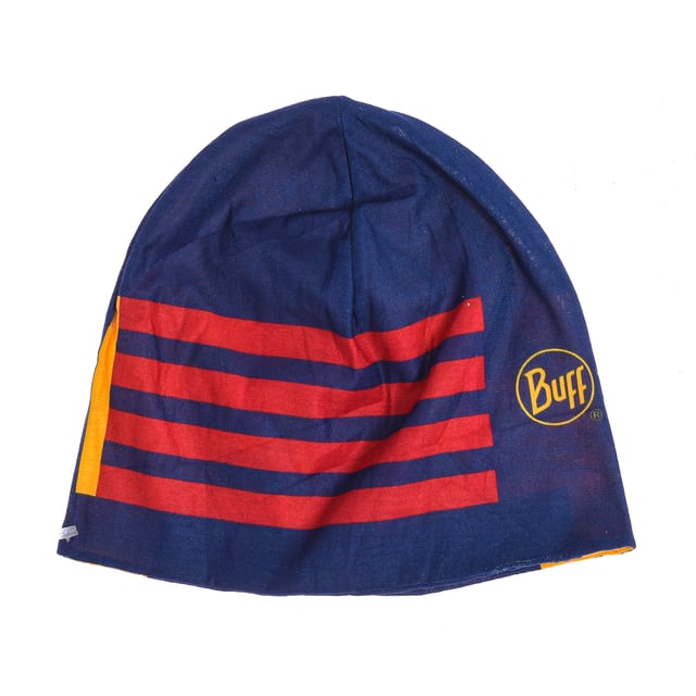 Gorro Reversible Buff.
Gorro casual, versátil y adaptable a todas tus necesidades.
Complemento ideal para proteger del frio.
Espíritu eco, diseño BUFF y tecnología avanzada para deporte o el día a día.
Reversible y con gráficos de la marca.
 Medidas: 23 x 21 cm.
 Composición: 100% Poliéster.
 Cuidados:
Lavar a mano.
No utilizar lejía.
Utilizar plancha temperatura máxima 110º.