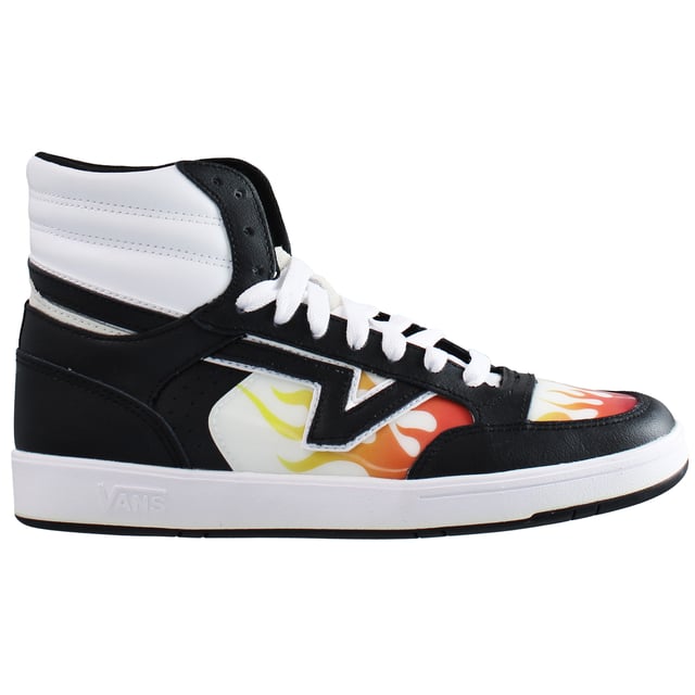 Vans Lowland HI HI CC XLD LACE-UP Entrenadores de hombres sintéticos negros/blancos VN0A5DY99QP