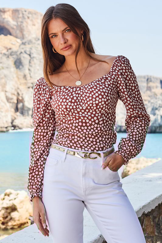 Ruched neckline cheap