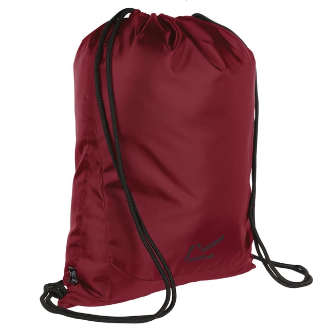 Material: Recycled Polyester. Fabric Technology: Durable. Fastening: Drawcord. Eco Friendly. Compartments: 1 Main Compartment. Pockets: 1 Security Pocket. Hardwearing, Sustainable Materials. 45 x 35 cm
